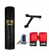 SET SACO DE BOX LLENO + GUANTES + VENDAS +SOPORTE + CAD