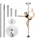 TUBO DE POLE DANCE ESTATICO Y GIRATORIO