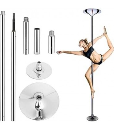 TUBO DE POLE DANCE ESTATICO Y GIRATORIO