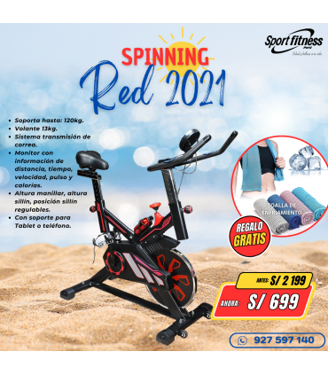 Bicicleta Spinning SF-RED2021