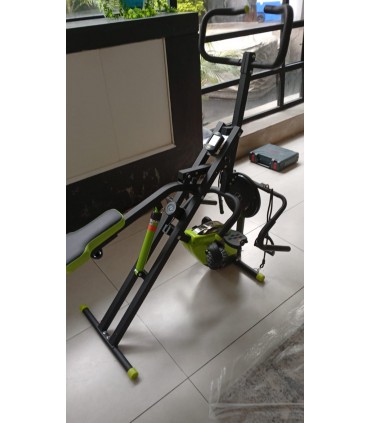 Maquina Abdominal+ Bicicleta+ Pistón 12 Nivl +Twister+Ligas