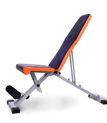 BANCA ROMANA IMPORTADA SUPER RESISTENTE - NARANJA Y NEGRO