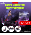 Banca para pecho y abdominales multifuncional