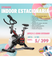 Bicicleta Spinning Estacionaria Sport Fitness Cs-000515-Gris