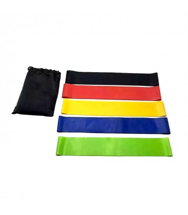 Set De 5 Bandas - Juego De 5x Banda Elastica