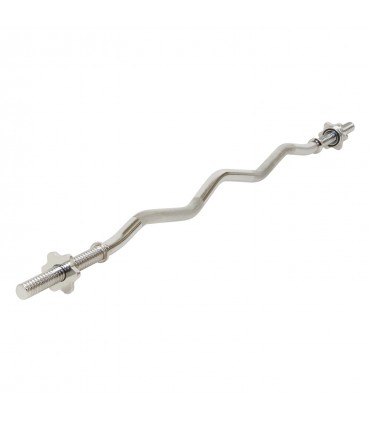 Barra Z" Zeta Cromada De 1.20m - Unisex