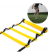 Escalera de entrenamiento 10 Pasos-6 Metros - Negro/Amarillo