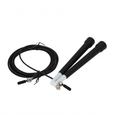 Soga de saltar crossfit PVC Negro