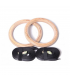 Anillos De Madera Aros Olímpicos Gimnasia Crossfit Calistenia
