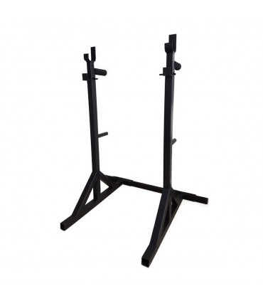 Rack Squat Graduable Pecho Sentadilla / Calistenia - Negro