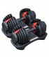 Mancuernas Ajustables/Regulables de 2.5 a 24Kg x 2 - 48kg