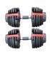 Mancuernas Ajustables/Regulables de 2.5 a 24Kg x 2 - 48kg