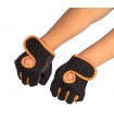 Guantes para levantar Peso - Entrenamiento Funcional - NARANJA